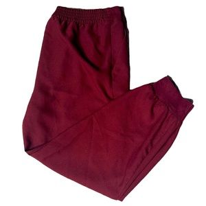 Gap burgundy jogger trouser - size L